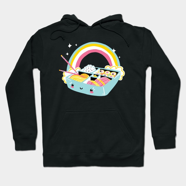 Kawaii Bento Box Hoodie by daywears